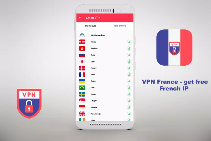 VPN Free - get free French IP Security  ⭐️⭐️⭐️⭐️⭐️ Capture d'écran 1