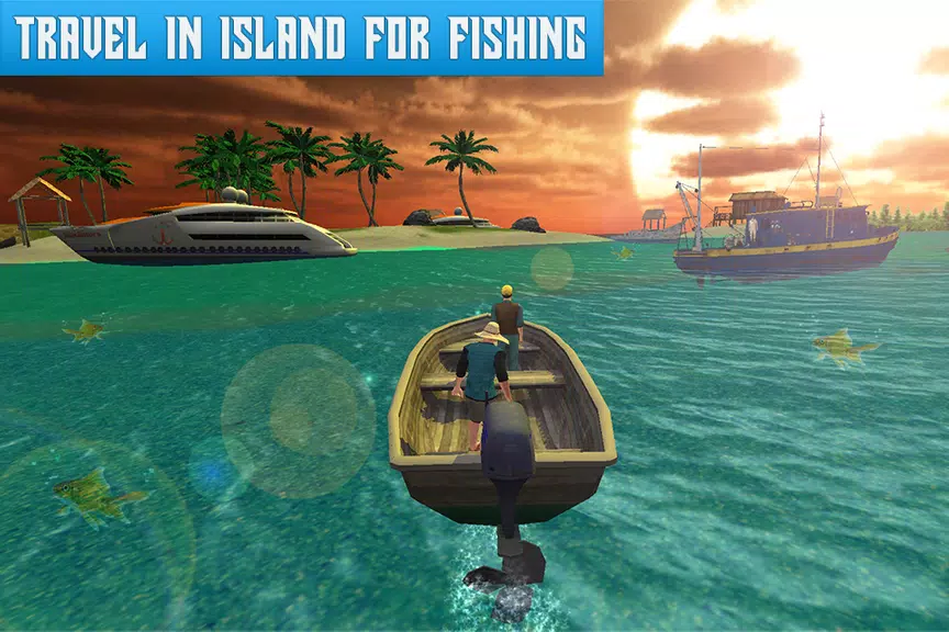 Boat Fishing Simulator Hunting Screenshot 2