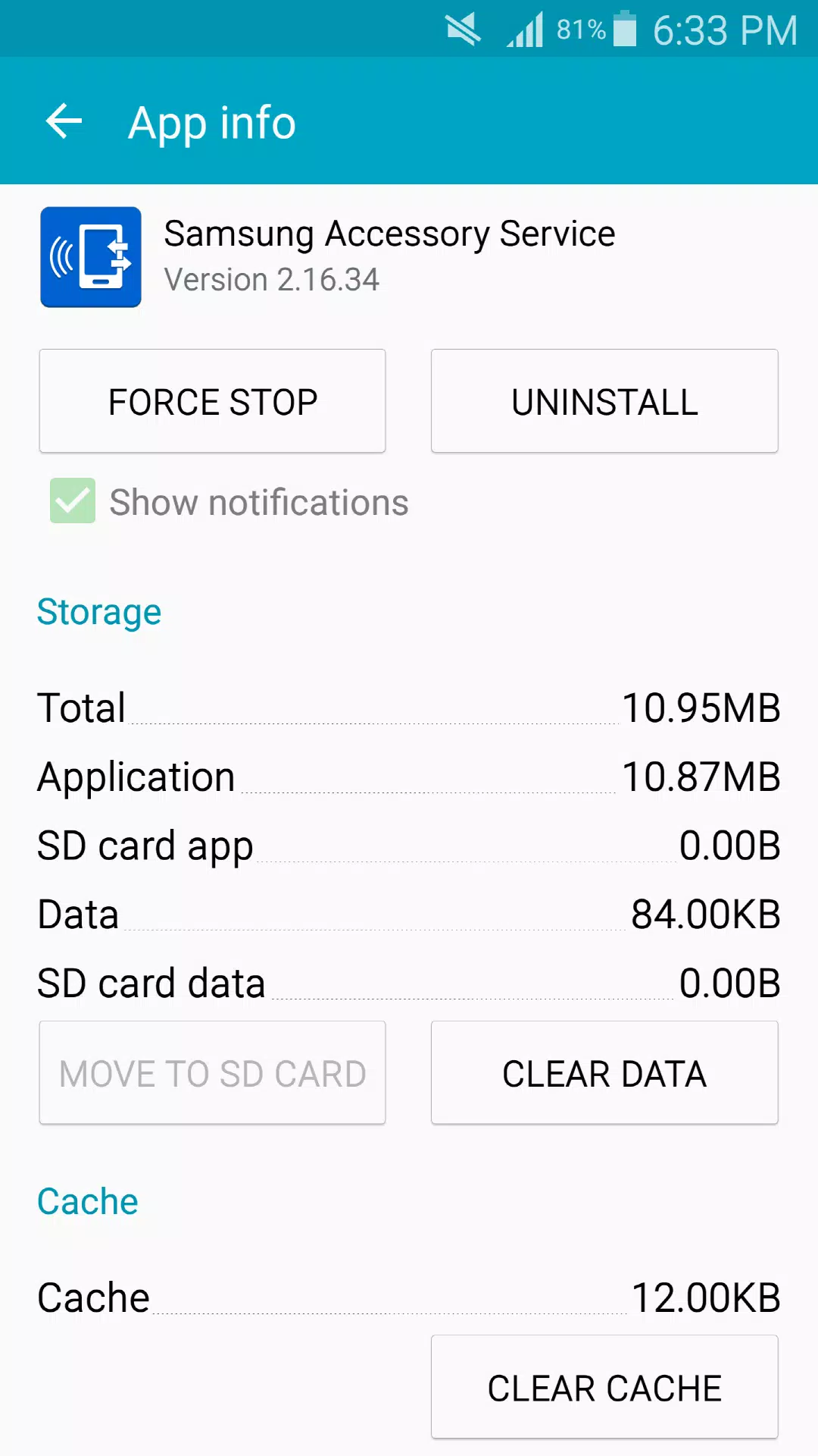 Samsung Accessory Service Tangkapan skrin 1
