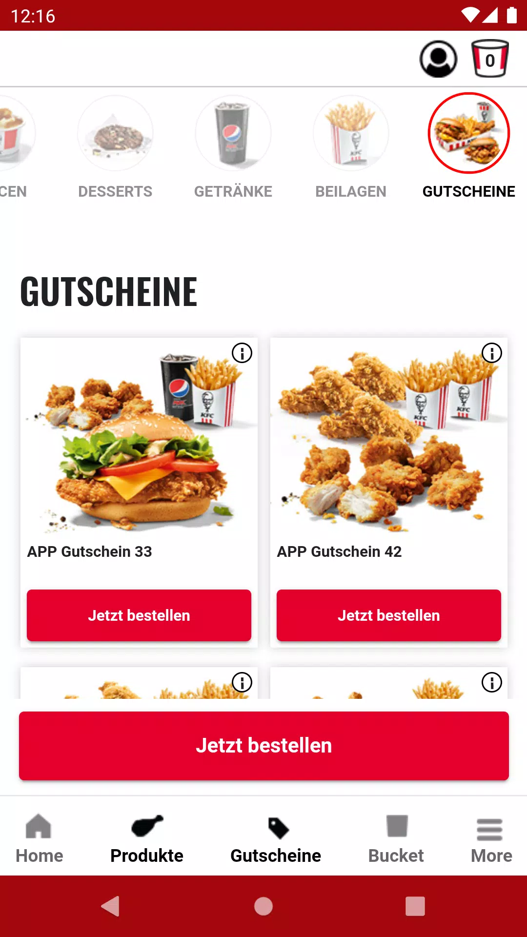 KFC Screenshot 3