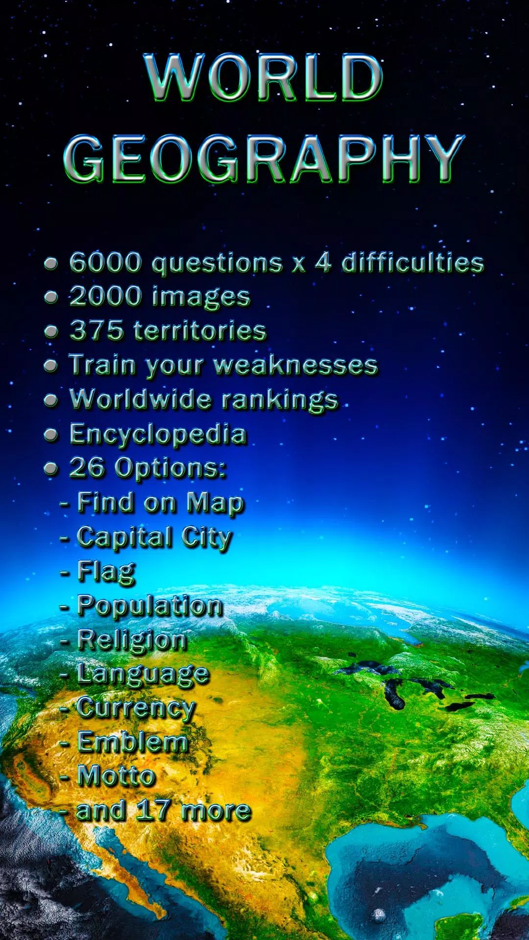 Schermata World Geography 1