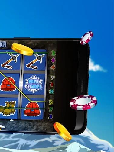 Rock Climber Free Casino Slot Machine Tangkapan skrin 3