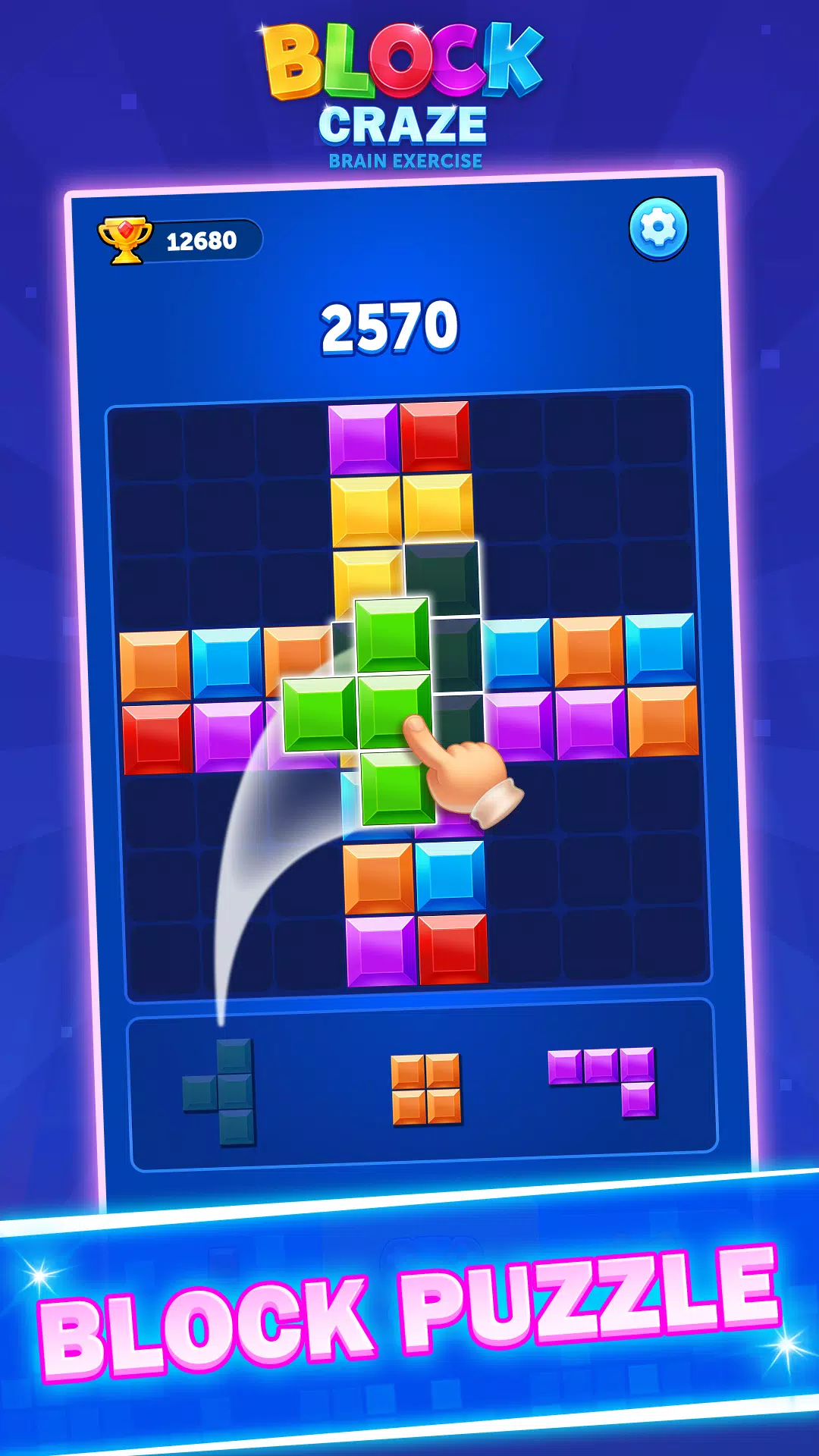 Block Craze：Brain Exercise Screenshot 1