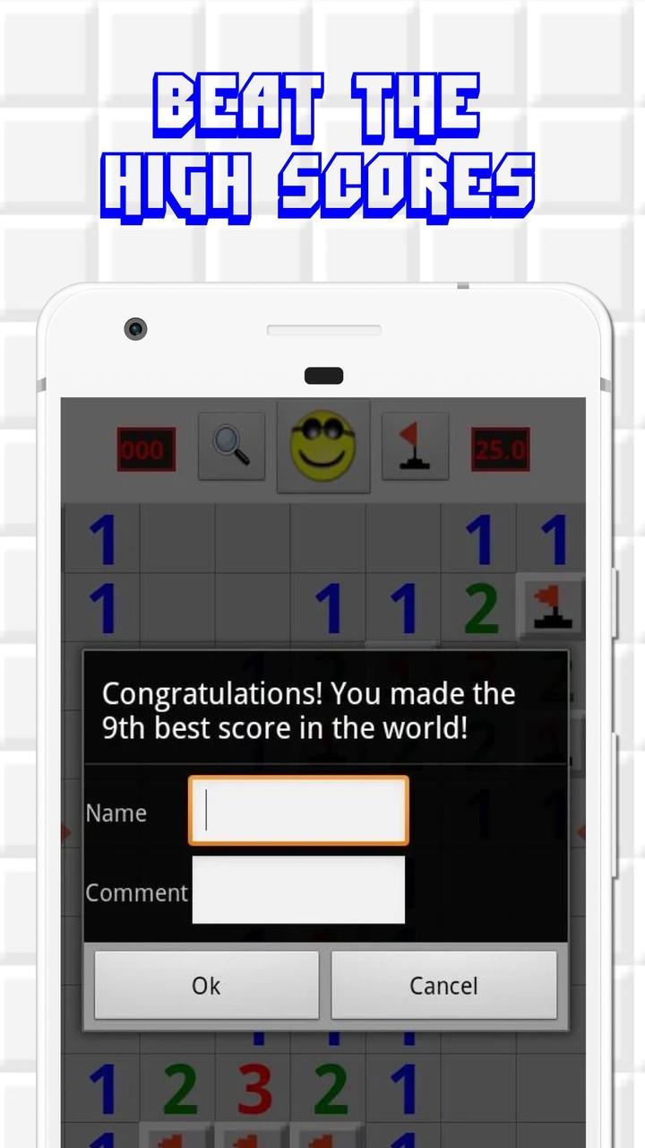 Minesweeper for Android ဖန်သားပြင်ဓာတ်ပုံ 4