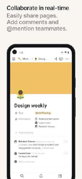 Notion - notes, docs, tasks Ảnh chụp màn hình 3