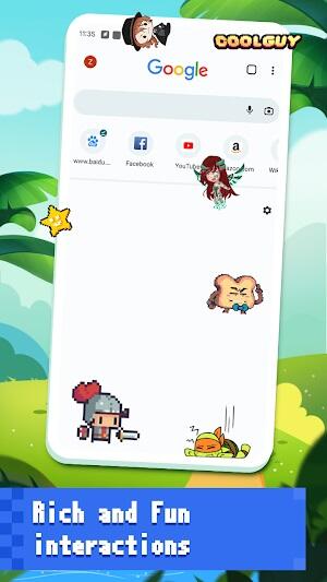 Pixel Shimeji ဖန်သားပြင်ဓာတ်ပုံ 3