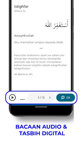 Dzikir Pagi dan Petang Sunnah Ảnh chụp màn hình 3