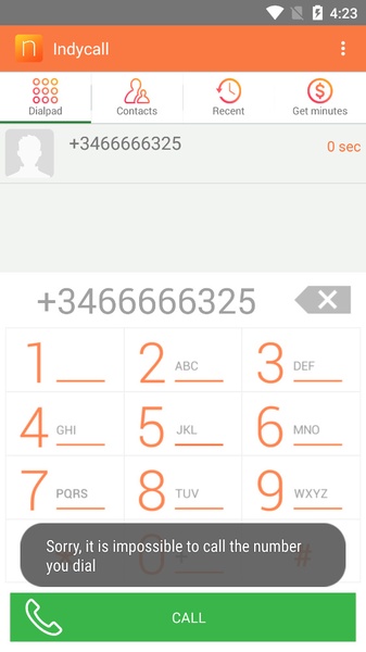 Indycall Ekran Görüntüsü 1
