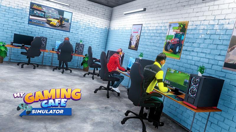 My Gaming Cafe Simulator Скриншот 1