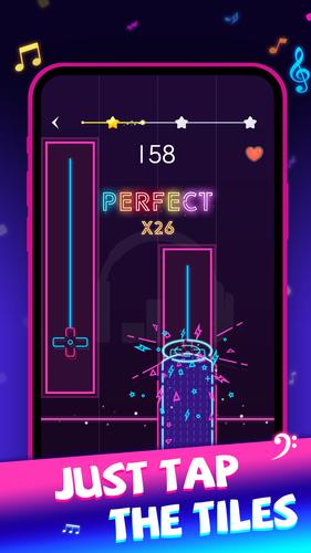 Beat Piano Dance:music game স্ক্রিনশট 2