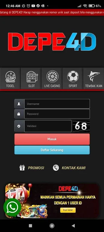 Slot Online DEPE4D應用截圖第1張