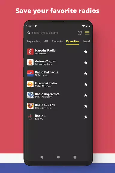 Schermata Radio Croatia FM online 3