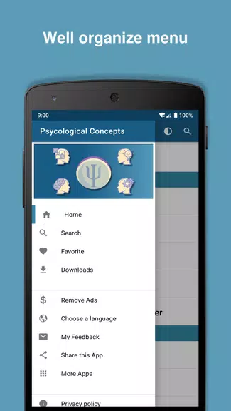 Psychological concepts' Handbo Captura de pantalla 1