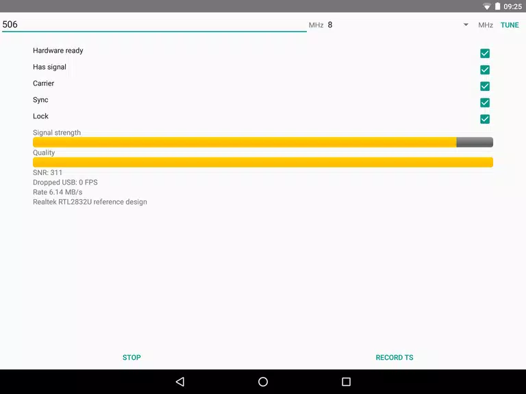 DVB-T Driver Screenshot 4