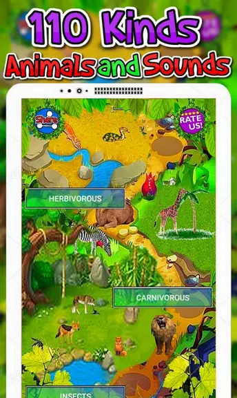 Animals Sounds For Kids 스크린샷 2