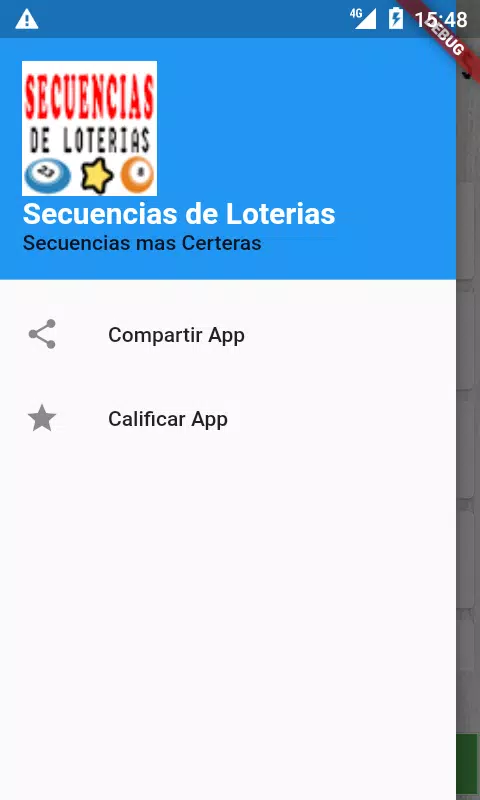 Schermata Secuencias de Loterias 1
