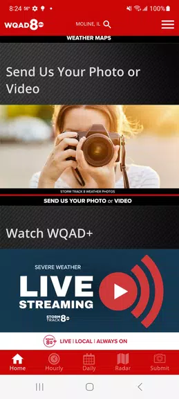 WQAD Storm Track 8 Weather应用截图第4张