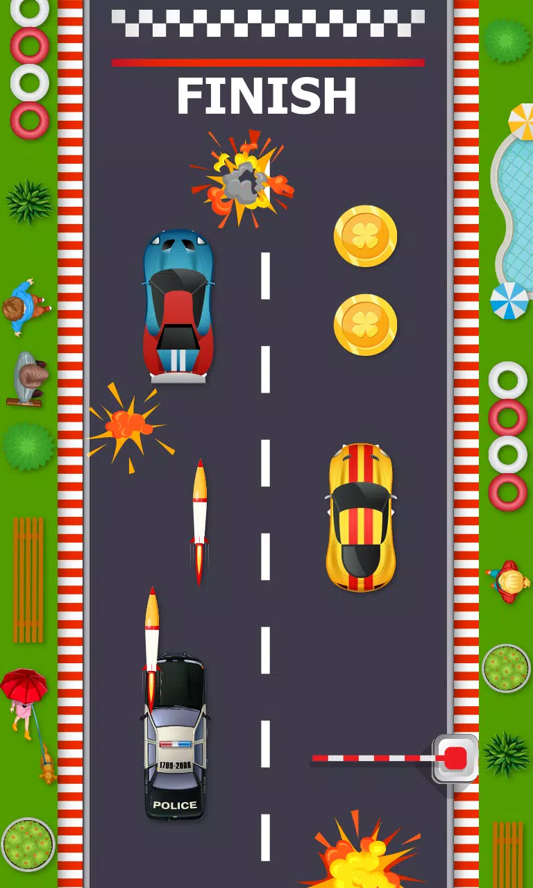 Schermata Car Racing Games for Kids 3