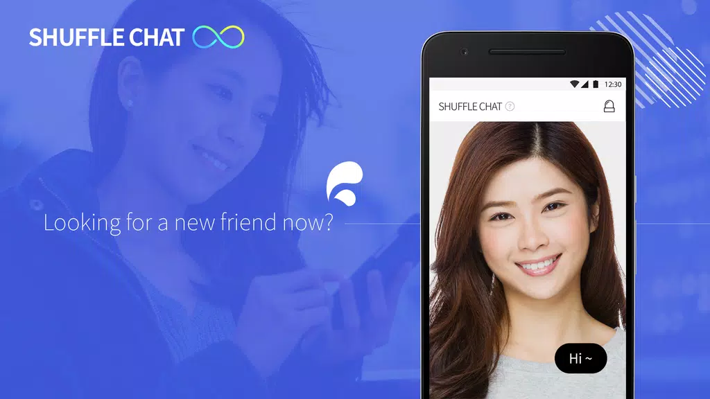 Shuffle Chat - Chat with global friends Ảnh chụp màn hình 1