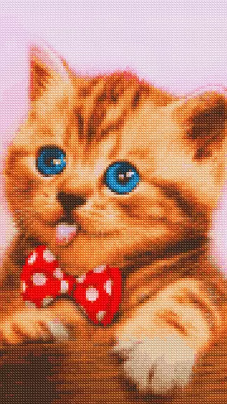 Cross stitch pixel art game Tangkapan skrin 1