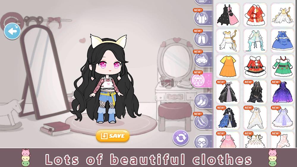 YOYO Doll Anime Dress Up Game ဖန်သားပြင်ဓာတ်ပုံ 2