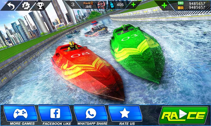 Schermata Speed Boat Crash Racing 2