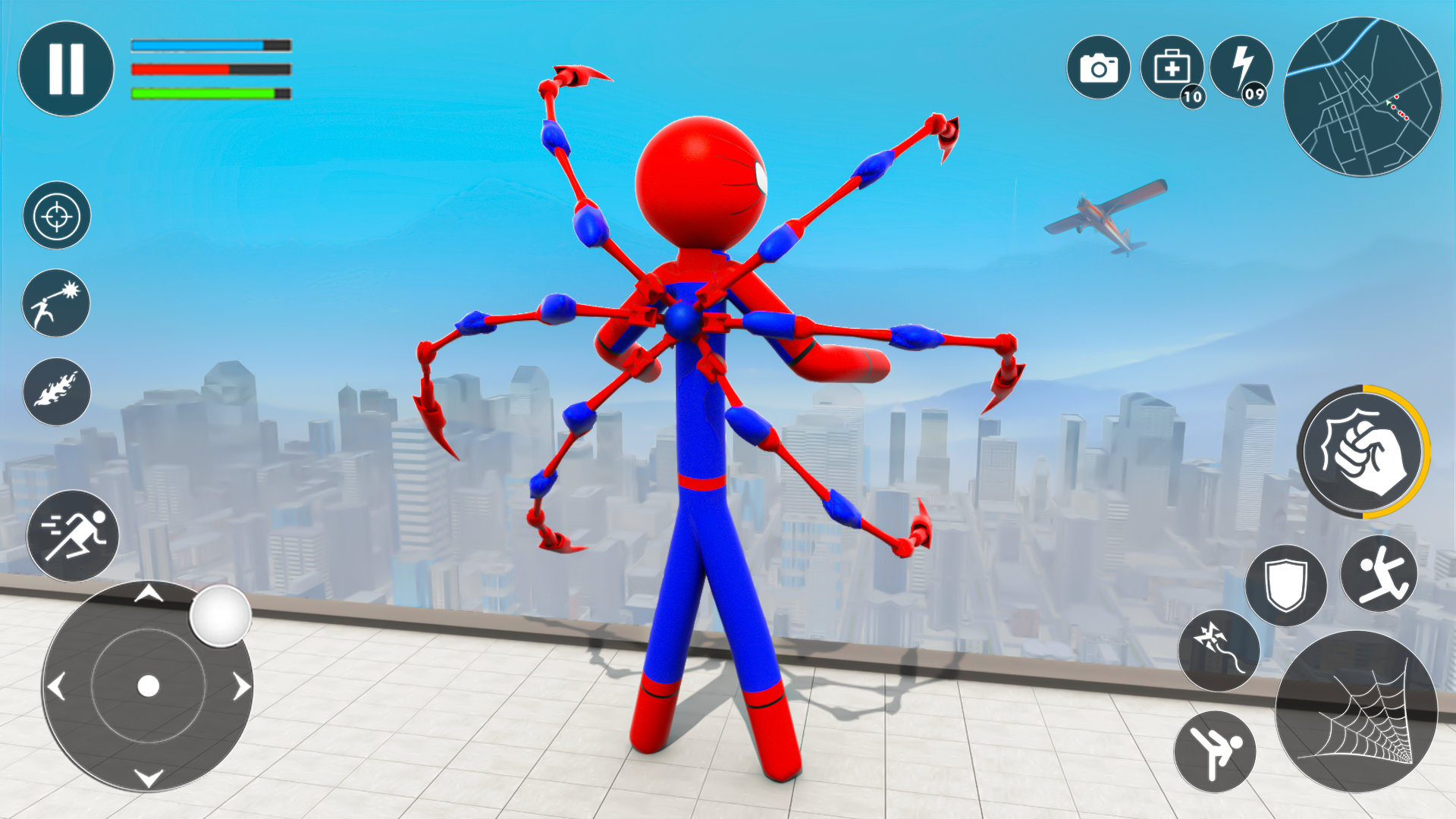 Spider Hero Man Game-Superhero Ekran Görüntüsü 1