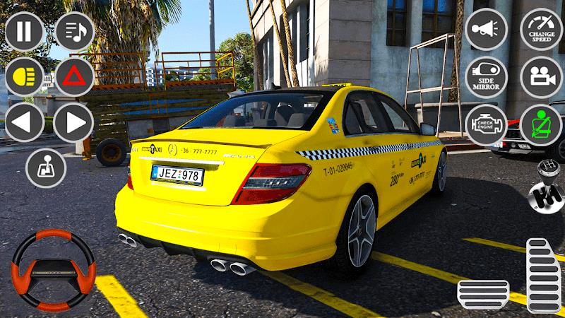 US Prado Car Taxi Simulator 3D Captura de pantalla 4