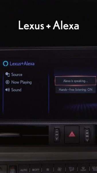 Lexus+Alexa ဖန်သားပြင်ဓာတ်ပုံ 2