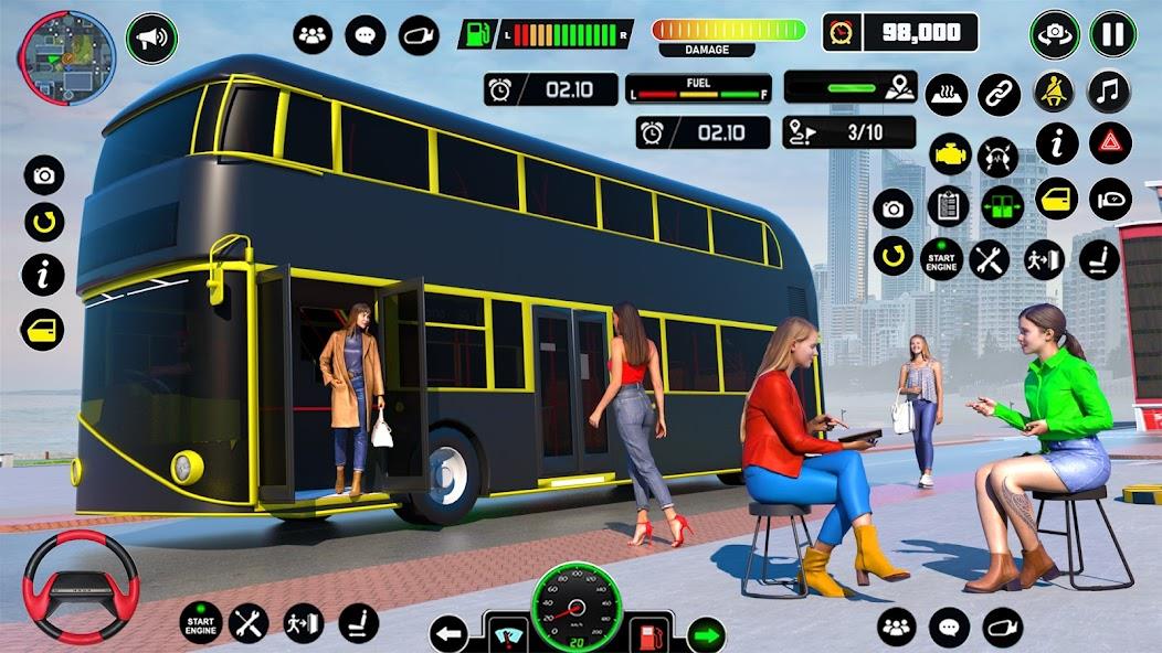 Coach Bus Simulator Games Mod स्क्रीनशॉट 1