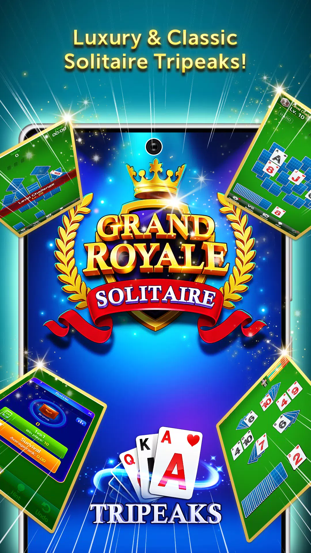Tripeaks : Grand Solitaire Screenshot 1