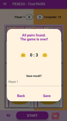 Find PAIRS - against computer スクリーンショット 4