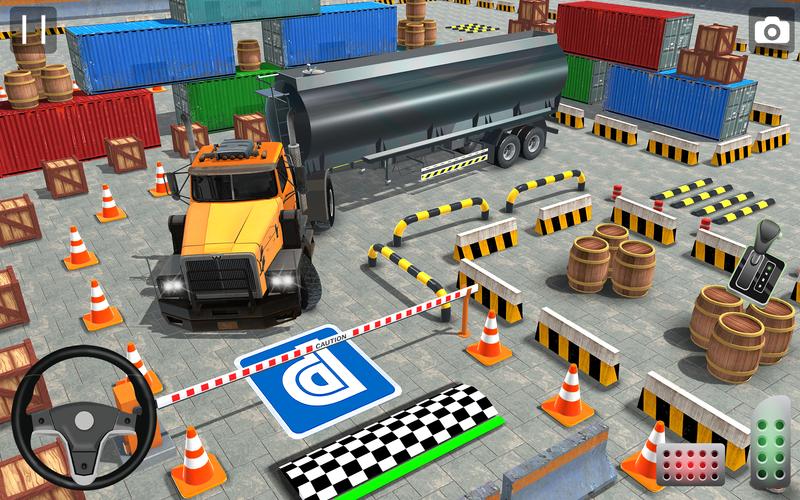 Real Euro Truck Parking Games 스크린샷 4