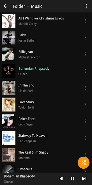 PowerAudio Pro Music Player Screenshot 1