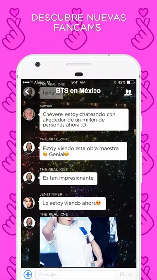 K-Pop Amino en Español ဖန်သားပြင်ဓာတ်ပုံ 3