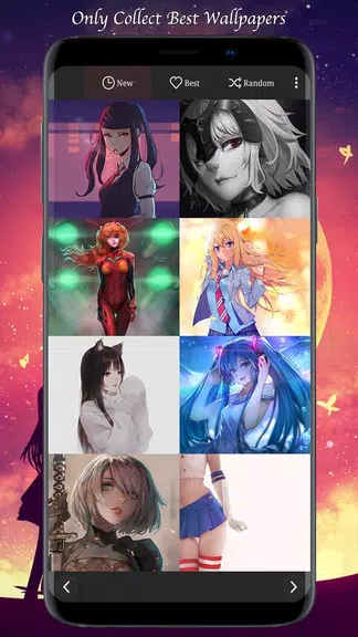 Sexy Anime Girls HD 4K Wallpapers(Manga Comic) Скриншот 1
