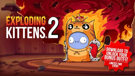 Exploding Kittens 2 Captura de tela 2