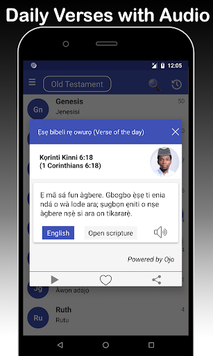 Yoruba & English Bible - With Full Offline Audio ဖန်သားပြင်ဓာတ်ပုံ 2