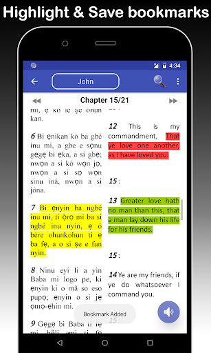 Yoruba & English Bible - With Full Offline Audio ဖန်သားပြင်ဓာတ်ပုံ 3