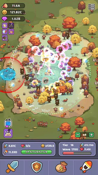 Wild Survival - Idle Defense Screenshot 1