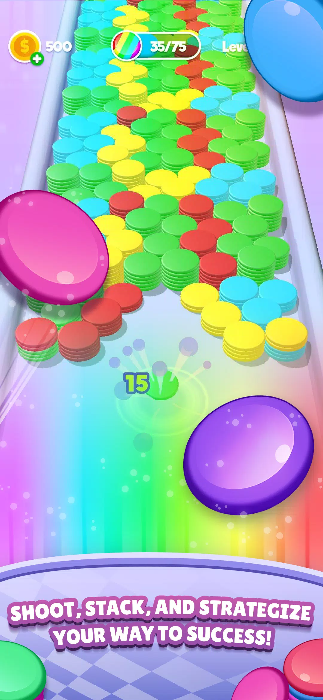 Stack Blast - Disk Shooter Screenshot 3