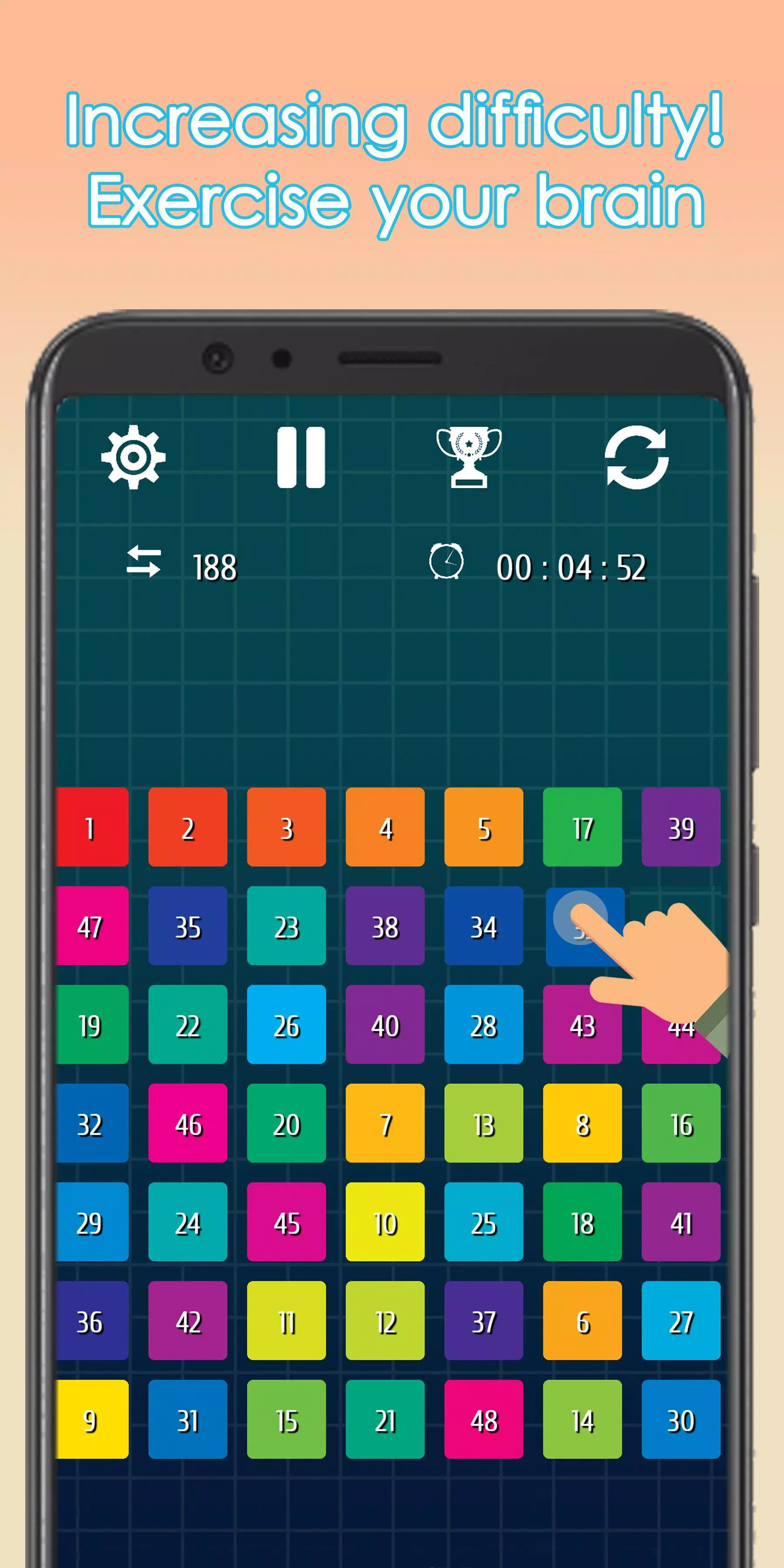 15 Puzzle -Fifteen Puzzle Game Capture d'écran 4