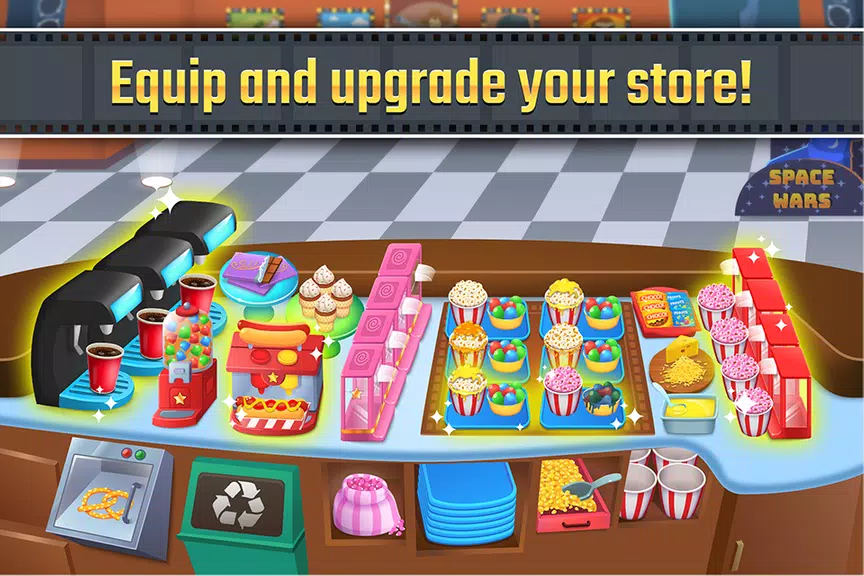 My Cine Treats Shop: Food Game Captura de tela 4