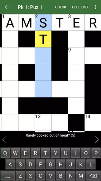 Cryptic Crossword Lite應用截圖第4張