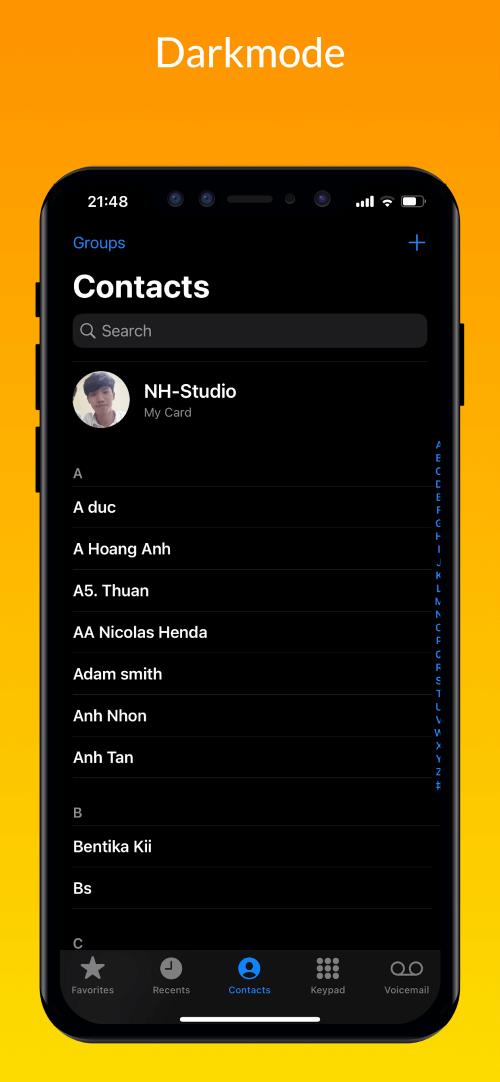 iCall OS 18 – Phone 15 Call ဖန်သားပြင်ဓာတ်ပုံ 3