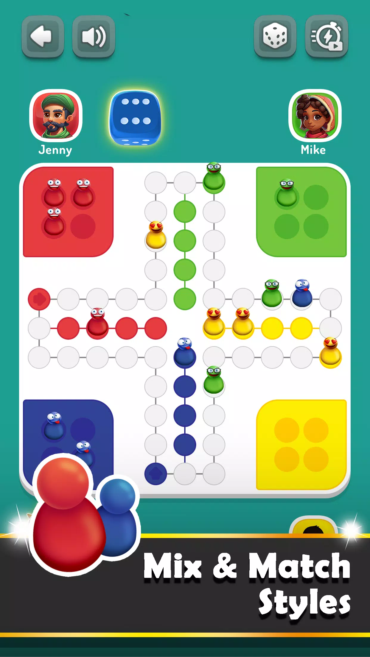 Ludo Trouble Ekran Görüntüsü 4