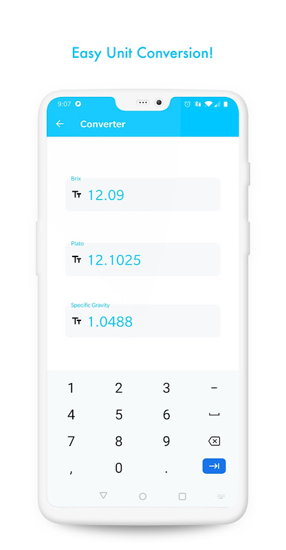 Simple ABV Calculator Zrzut ekranu 2