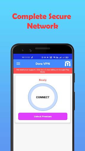 Dora VPN - Secure VPN Proxy Capture d'écran 1