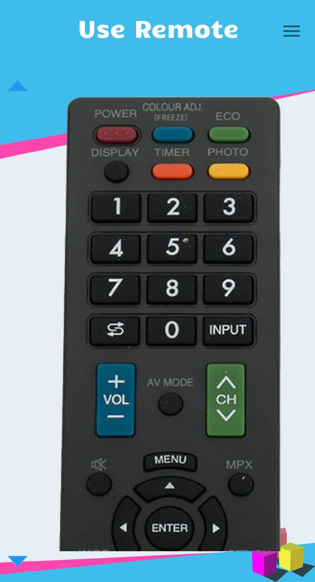 Remote for Sharp Smart TV Ảnh chụp màn hình 4