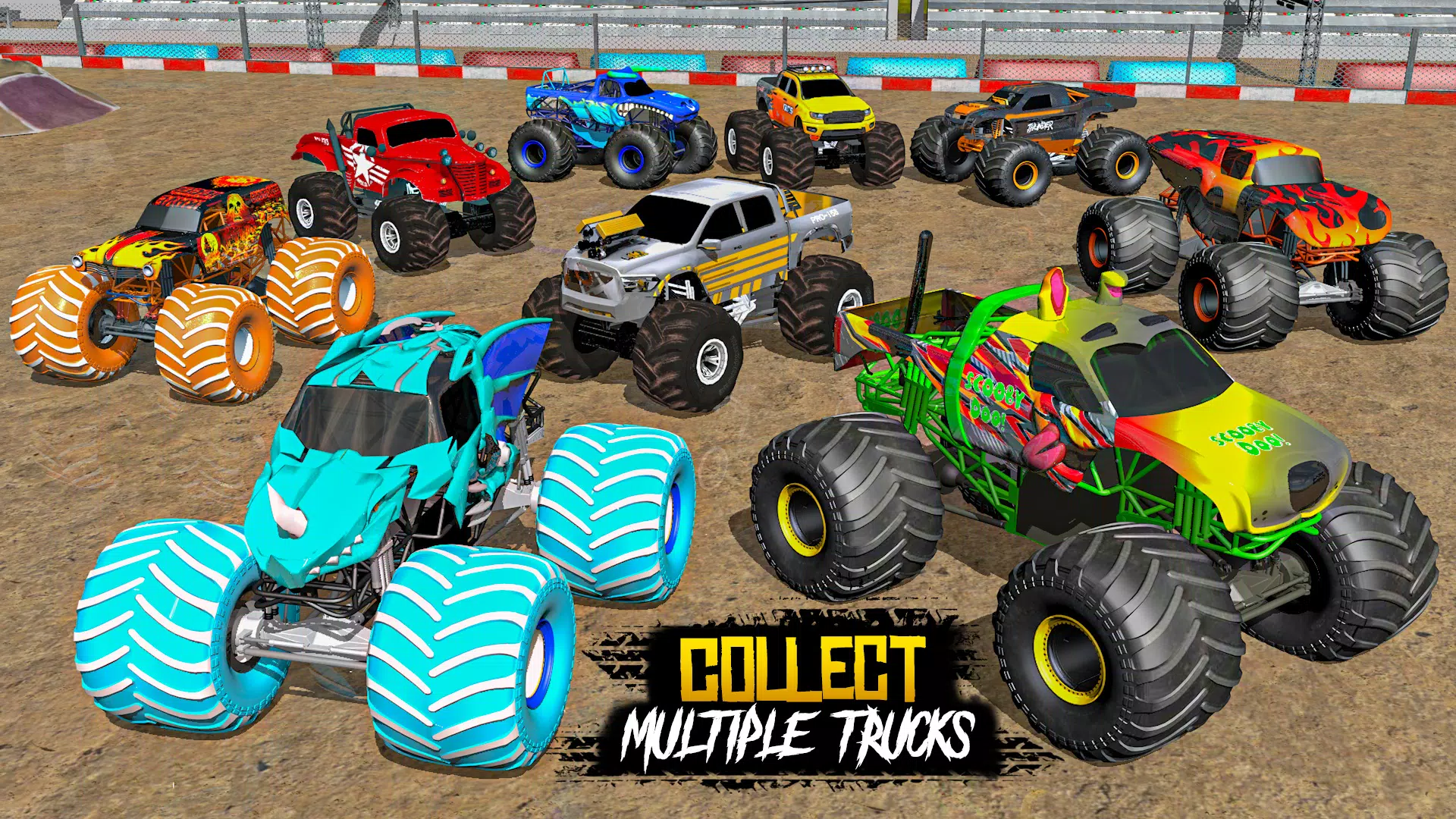 Monster Truck 4x4 Racing Games Tangkapan skrin 2